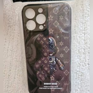 Iphone 13 pro max case - Robot Bear Silicone Protector Case New